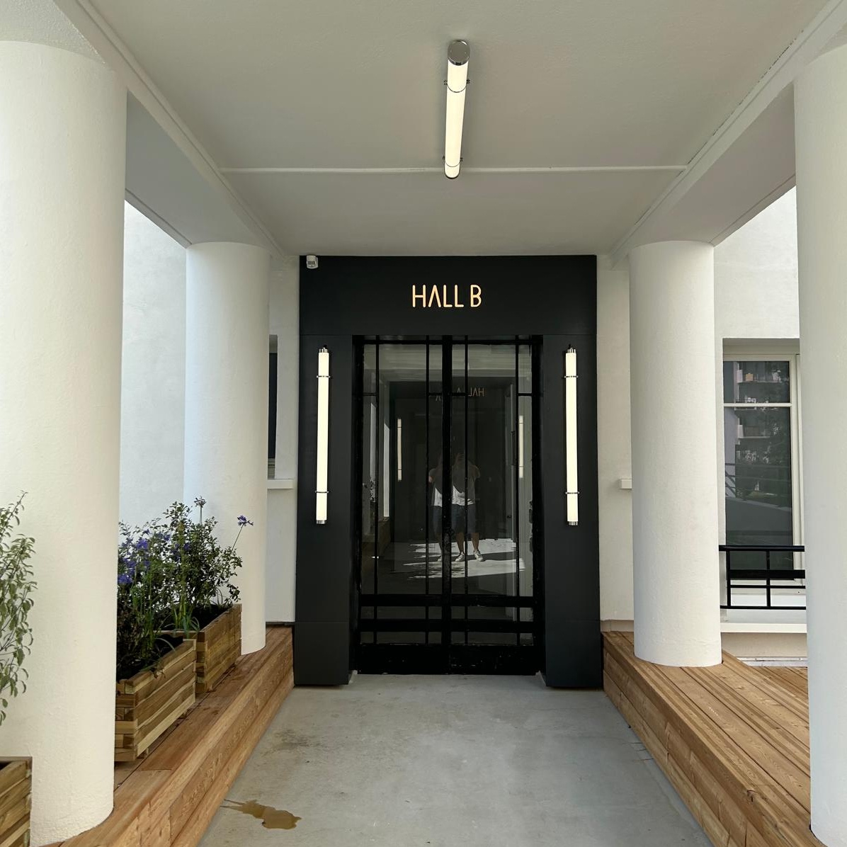 Rénovation de l'entrée d'un immeuble